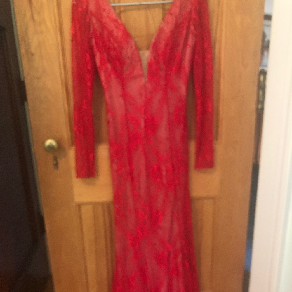 Sherry Hill Red Lace